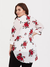 Load image into Gallery viewer, V-Neck Floral Blouse
