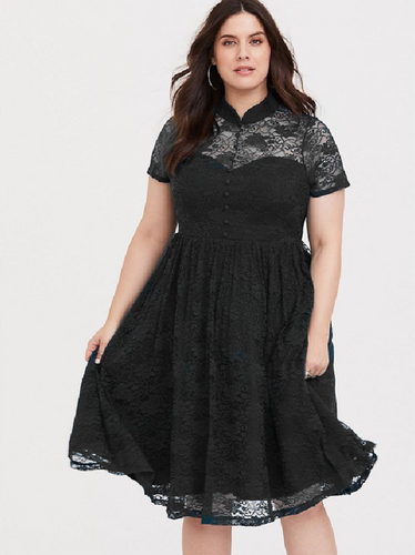 Lace Detailed Dress
