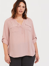 Load image into Gallery viewer, V Neck Chiffon Blouse