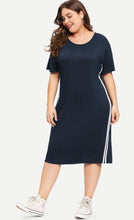 Load image into Gallery viewer, Side Stripes Dress