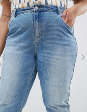 Load image into Gallery viewer, Denim washed two-toned Jeans