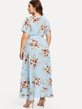 Load image into Gallery viewer, V-Neck Floral Dress