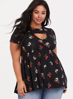 Floral Print Blouse