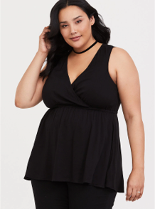 V Neck Sleeveless Blouse